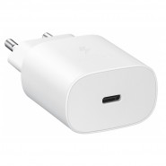 Originální síťová nabíječka Samsung EP-TA800N 25W - USB-C - bílá