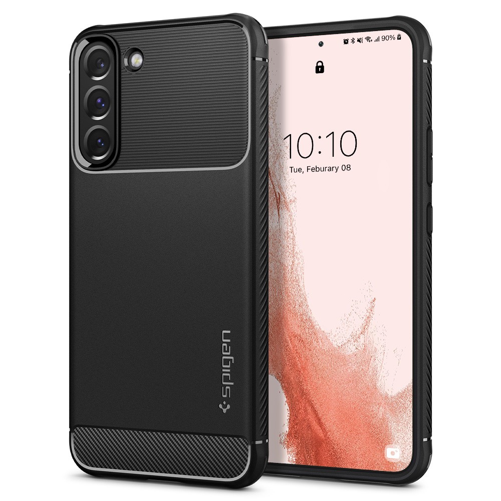 Obal pro Samsung Galaxy S22 Spigen „Rugged Armor“