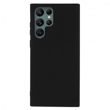 TPU gelové pouzdro pro Samsung Galaxy S22 Ultra - černé TPU gelové pouzdro pro Samsung Galaxy S22 Ultra - černé