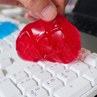 Univerzální gelové čistidlo „Super Gum“ pro čistější klávesnici, otvory větrání v autě a další