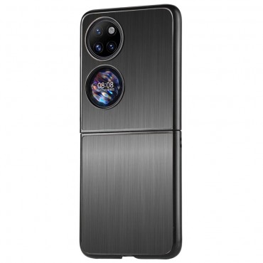 Prémiový hybridní kryt "Steel Brush" pro Huawei P50 Pocket - černý Prémiový hybridní kryt "Steel Brush" pro Huawei P50 Pocket - černý