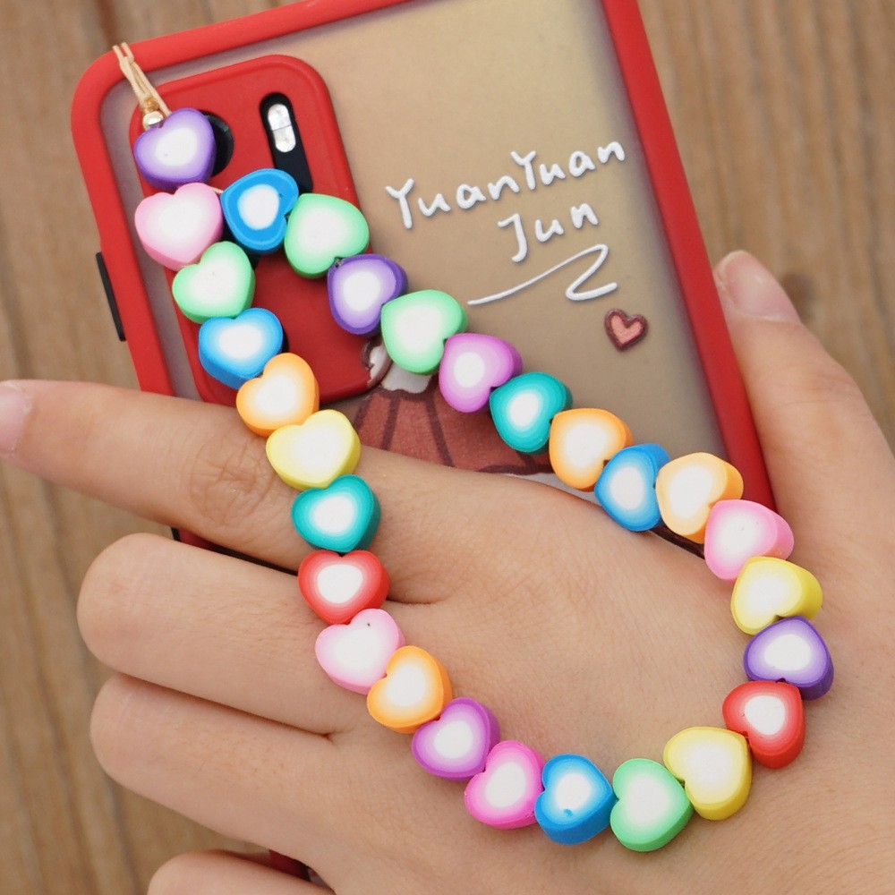 Náramek na telefon Stringie "Coloured Hearts"