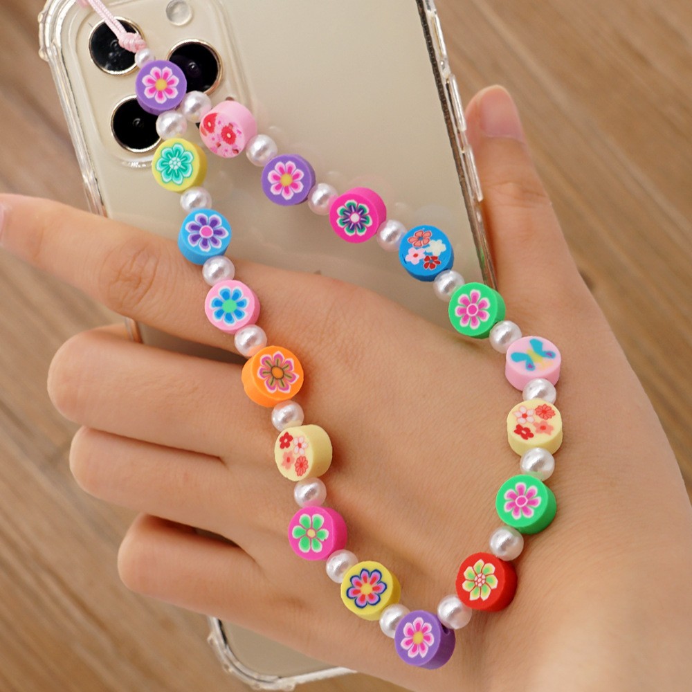 Náramek na telefon Stringie "Candy Flowers"