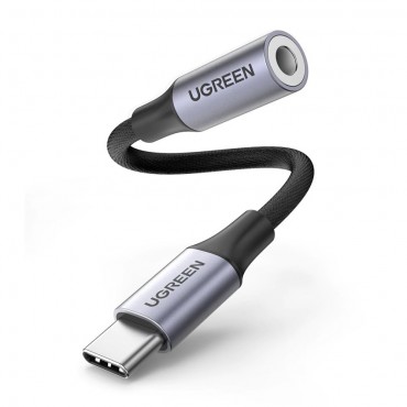 Adaptér USB-C na 3,5 mm audio samici "Alchemy" s vestavěným převodníkem pro telefony bez konektoru pro sluchátka - černý Adaptér USB-C na 3,5 mm audio samici "Alchemy" s vestavěným převodníkem pro telefony bez konektoru pro sluchátka - černý