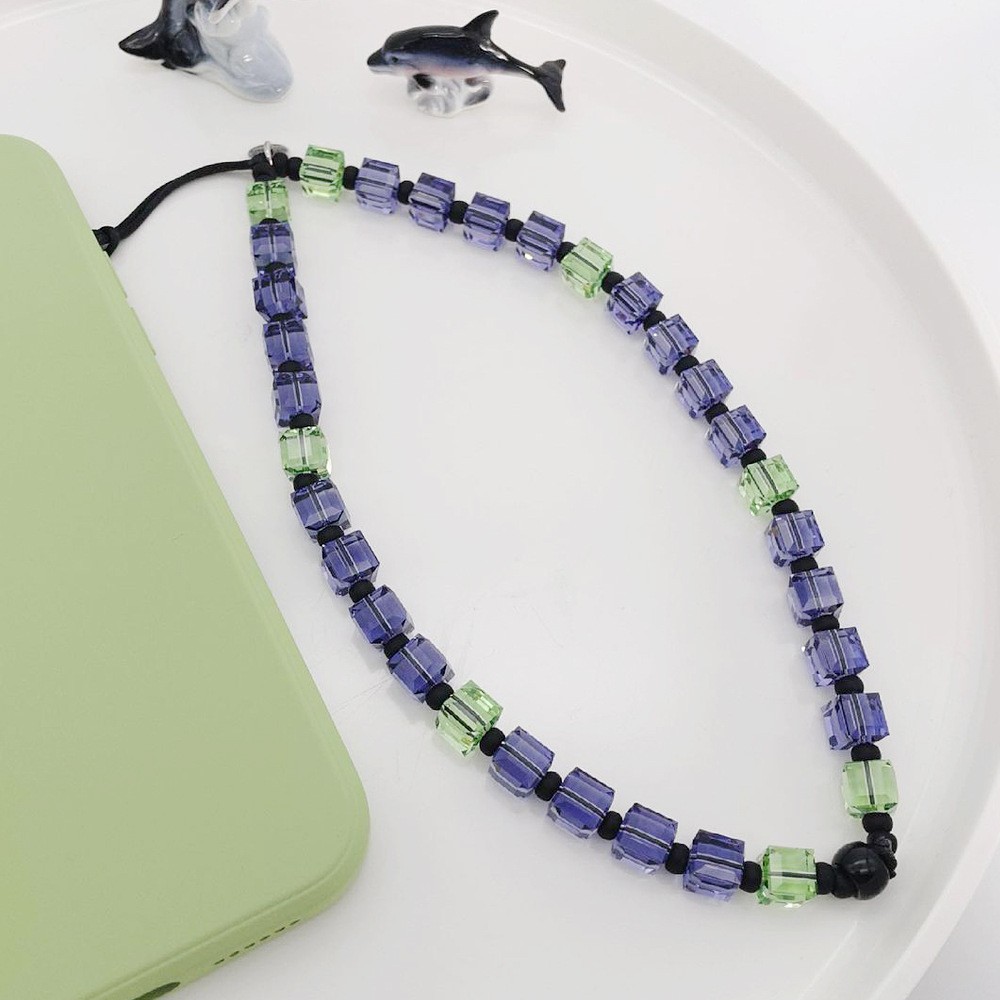 Náramek na telefon Stringie "Purple and Jade"