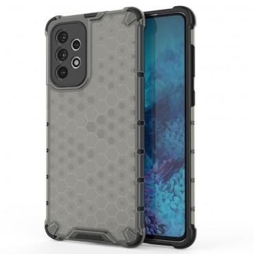 TPU gelový kryt "Honeycomb" pro Samsung Galaxy A73 5G - černý