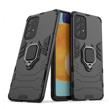 Odolný kryt "Impact X Ring" pro Samsung Galaxy A73 5G - černý
