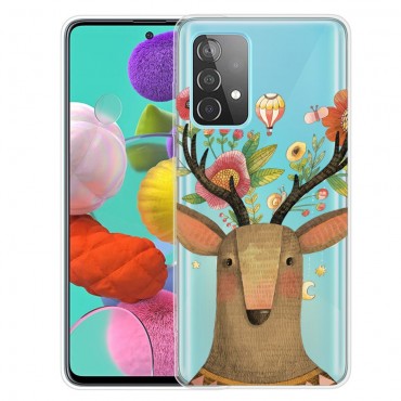 TPU gelový kryt "Flower Elk" pro Samsung Galaxy A73 5G