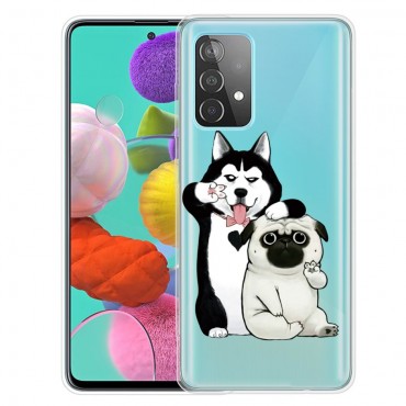 TPU gelový kryt "Dog Bros" pro Samsung Galaxy A73 5G
