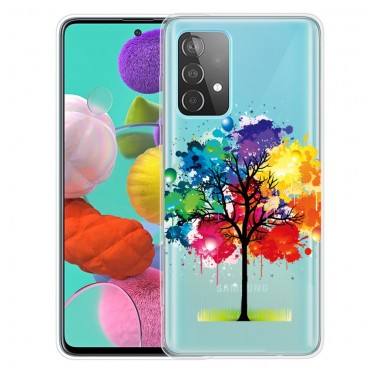 Gelový kryt TPU "Rainbow Tree" pro Samsung Galaxy A73 5G