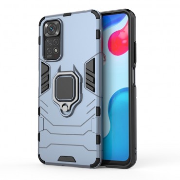 Odolný kryt "Impact X Ring" pro Xiaomi Redmi Note 11 / Note 11S - modrý Odolný kryt "Impact X Ring" pro Xiaomi Redmi Note 11 / Note 11S - modrý