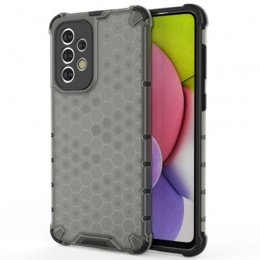TPU gelový kryt "Honeycomb" pro Samsung Galaxy A33 5G - černý