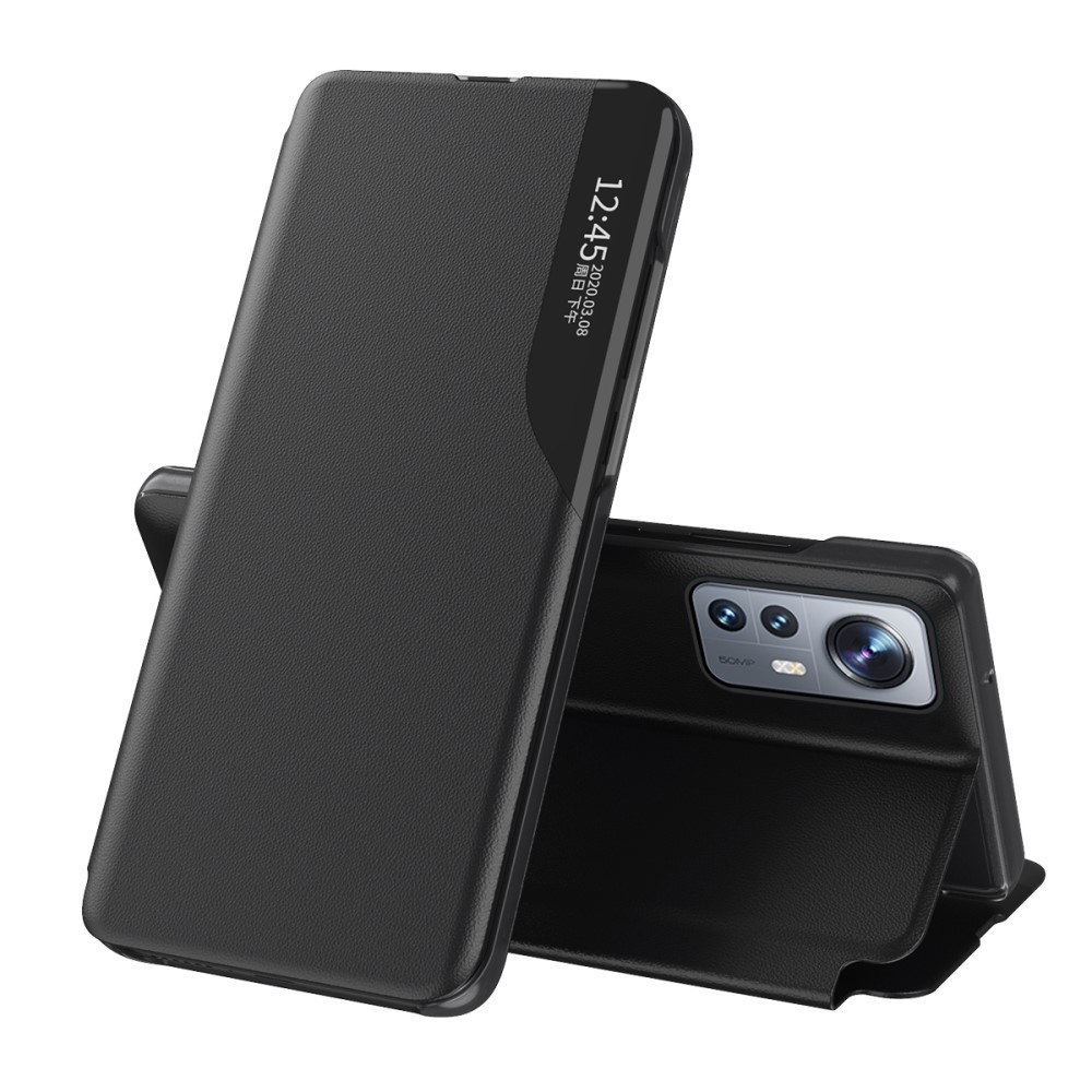 Pouzdro "Edge View" pro Xiaomi 12 / 12X - černé