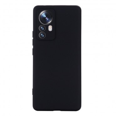 Silikonový kryt pro Xiaomi 12 Pro - černý Silikonový kryt pro Xiaomi 12 Pro - černý