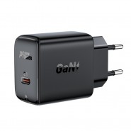 30W síťový nabíjecí adaptér Acefast "GaN Power" s PD, QC 3.0 a technologií GaN a výstupem USB-C - černý