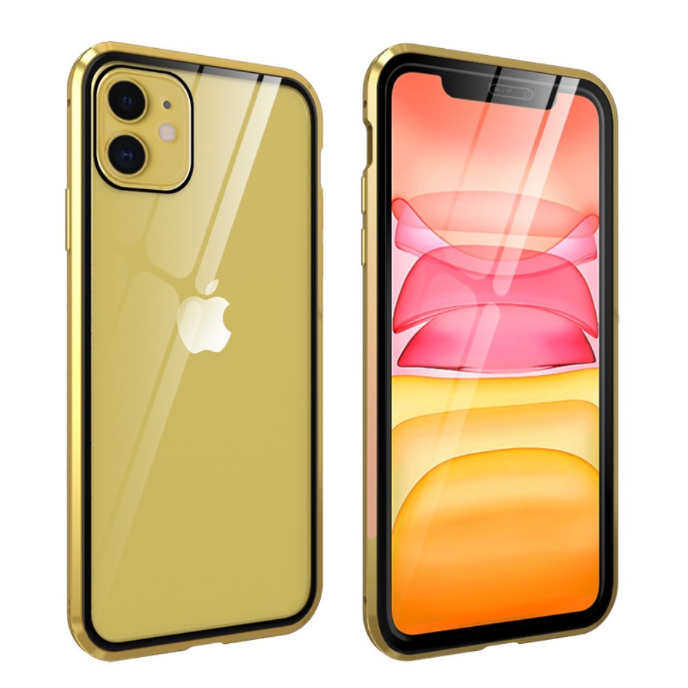 Magnetické celotělové pouzdro "Stronghold" pro iPhone 11 - zlaté