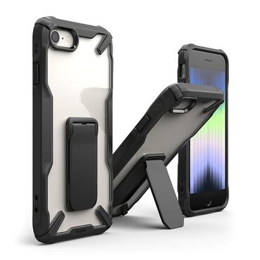 Pouzdro Ringke "Fusion X Stand" pro iPhone SE 2022 / iPhone SE 2020 / iPhone 8 / iPhone 7 - černé