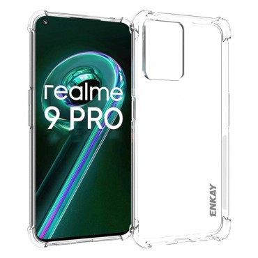 TPU gelový kryt "Robust" pro Realme 9 5G / 9 Pro - průhledný