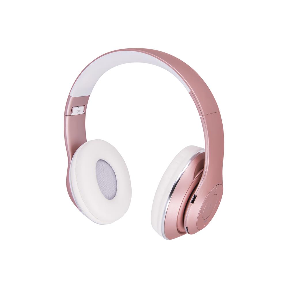 Bluetooth sluchátka přes uši „True Tone“ - pink
