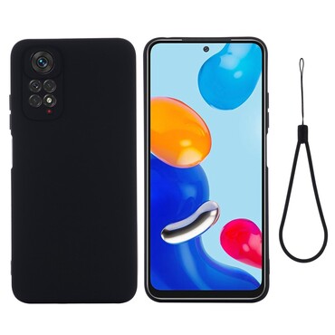 Silikonový kryt pro Xiaomi Redmi Note 11 Pro / Redmi Note 11 Pro 5G - černý