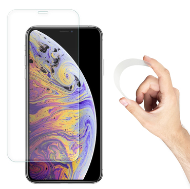 Hybridní ochranné sklo pro iPhone 13 / iPhone 13 Pro Hybridní ochranné sklo pro iPhone 13 / iPhone 13 Pro