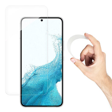 Hybridní ochranné sklo pro Samsung Galaxy S22 Plus Hybridní ochranné sklo pro Samsung Galaxy S22 Plus