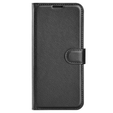 "Litchi" pouzdro pro Xiaomi Poco X4 Pro 5G - černé "Litchi" pouzdro pro Xiaomi Poco X4 Pro 5G - černé