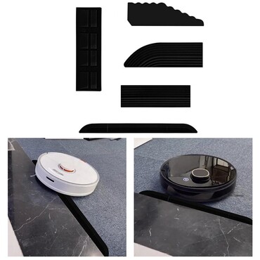 Rampa pro robotický vysavač - pro snazší překonávání výškových rozdílů v místnosti - černá