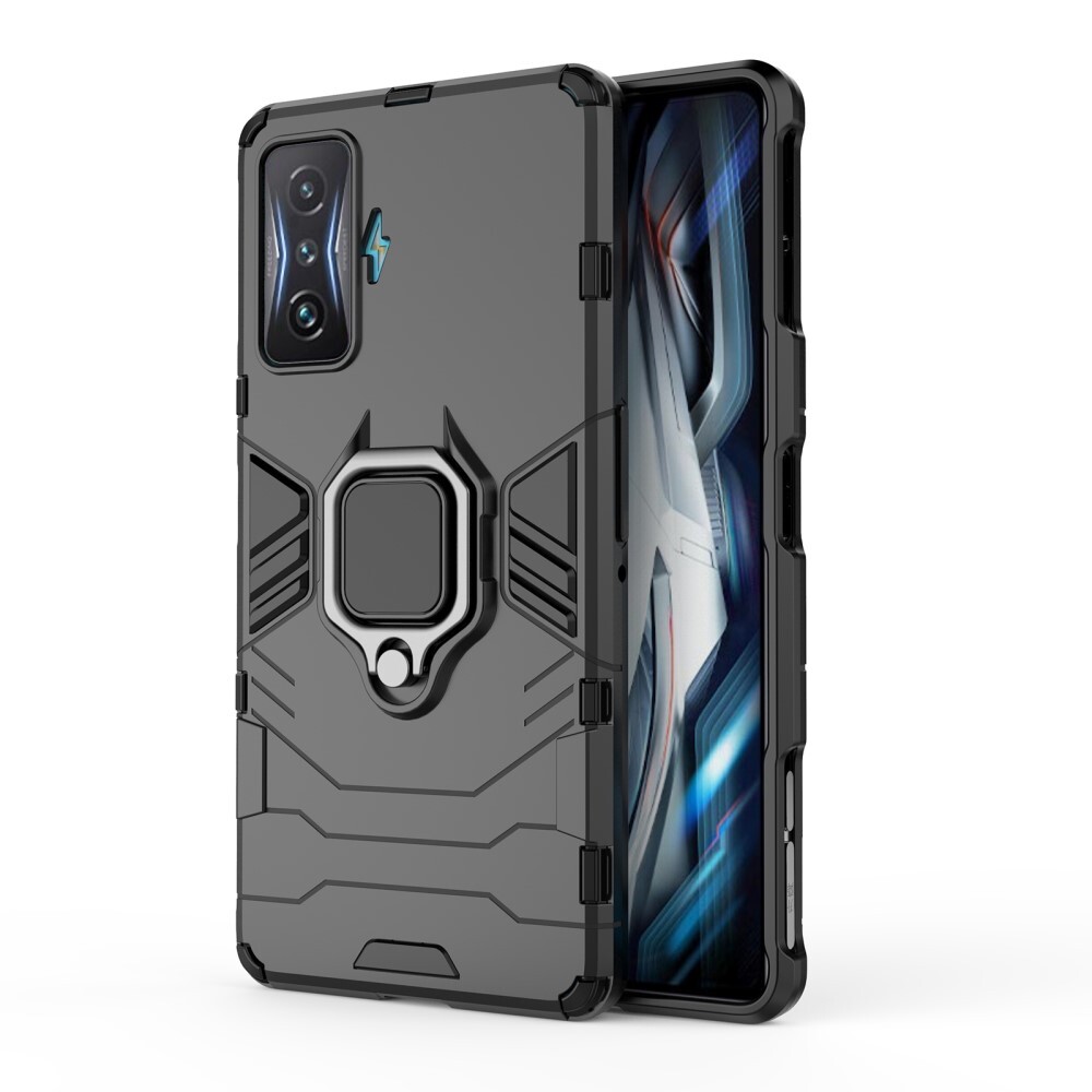 Odolný kryt "Impact X Ring" pro Xiaomi Poco F4 GT - černý