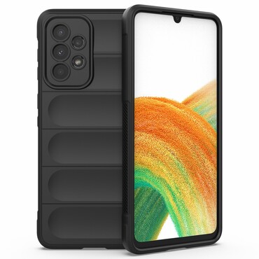 Odolný kryt "Waves" pro Samsung Galaxy A53 5G - černý Odolný kryt "Waves" pro Samsung Galaxy A53 5G - černý