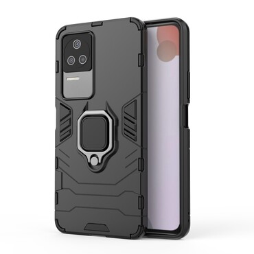 Odolný kryt "Impact X Ring" pro Xiaomi Poco F4 - černý Odolný kryt "Impact X Ring" pro Xiaomi Poco F4 - černý
