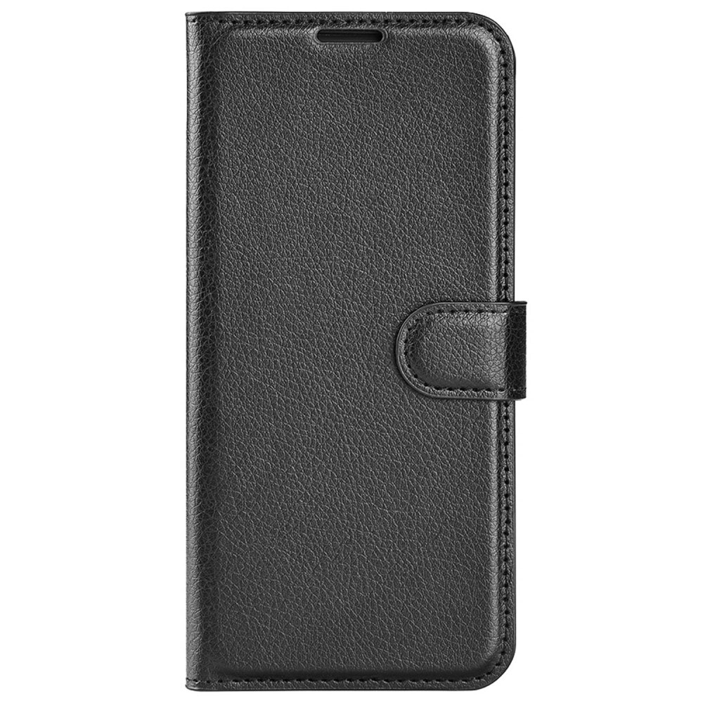 Pouzdro "Litchi" pro Xiaomi Poco F4 - černé