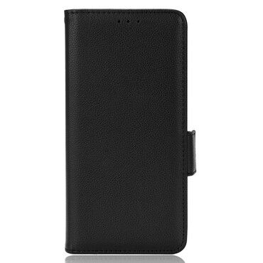 Pouzdro "Litchi" pro Xiaomi Poco C40 - černé Pouzdro "Litchi" pro Xiaomi Poco C40 - černé