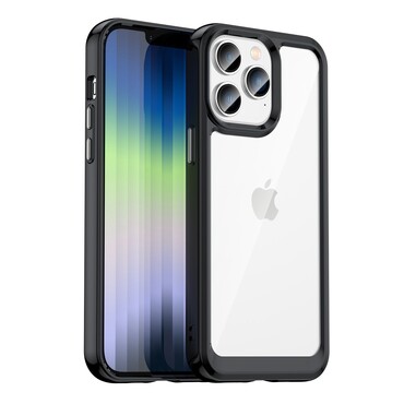 Pouzdro Hibriden "Frame Shield" pro iPhone 14 Pro - černé Pouzdro Hibriden "Frame Shield" pro iPhone 14 Pro - černé