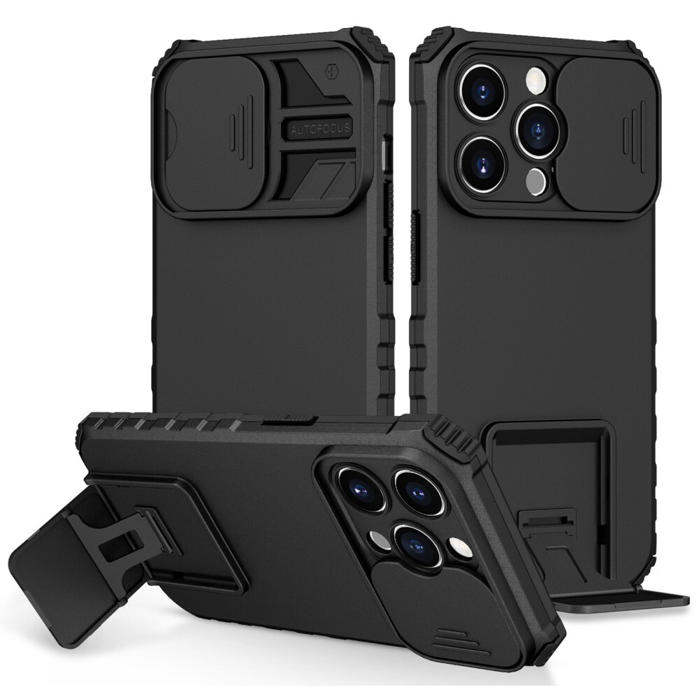 Odolné pouzdro "Impact Slide" pro iPhone 14 Pro - černé