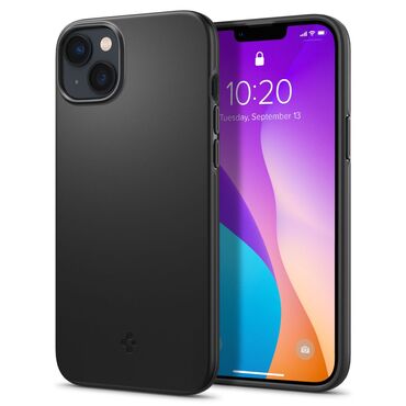 Pouzdro Spigen "Thin Fit" pro iPhone 14 - černé Pouzdro Spigen "Thin Fit" pro iPhone 14 - černé