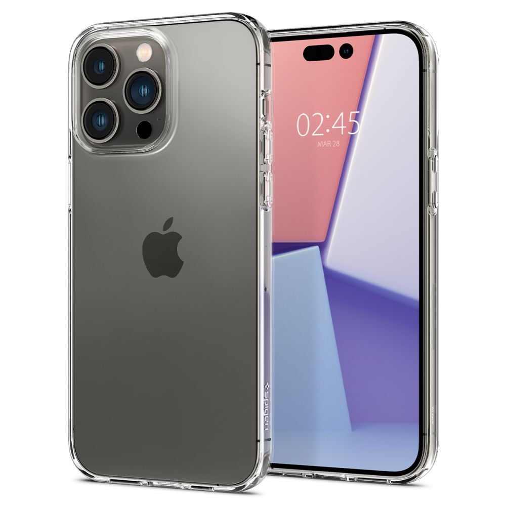 Pouzdro Spigen "Liquid Crystal" pro iPhone 14 Pro Max - čiré