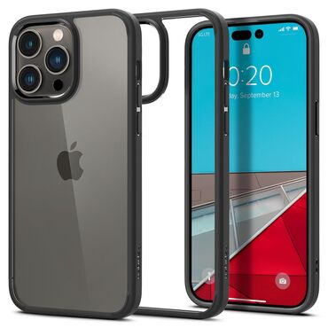 Spigen "Ultra Hybrid" pouzdro pro iPhone 14 Pro Max - matně černé Spigen "Ultra Hybrid" pouzdro pro iPhone 14 Pro Max - matně černé