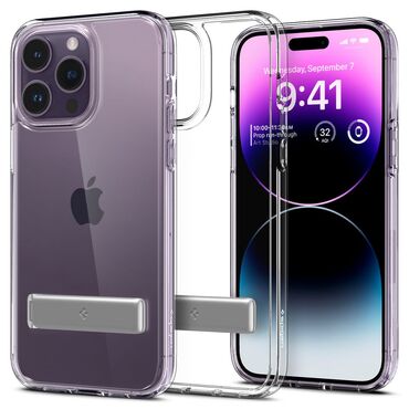Spigen "Ultra Hybrid S" pouzdro pro iPhone 14 Pro - křišťálově čisté Spigen "Ultra Hybrid S" pouzdro pro iPhone 14 Pro - křišťálově čisté