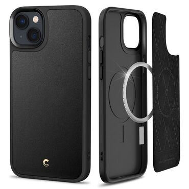 Spigen "Cyrill Kajuk Mag" pouzdro se zabudovaným magnetem pro iPhone 14 Plus - černé