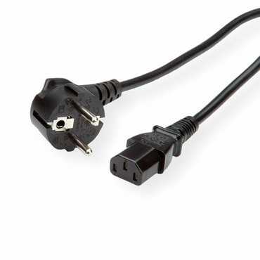 Základní napájecí kabel 10A - 2 m - černý