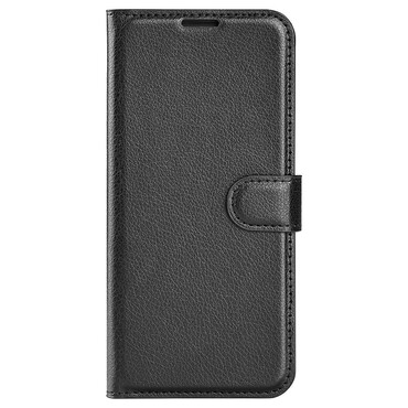 Pouzdro "Litchi" pro Xiaomi Poco M5 - černé Pouzdro "Litchi" pro Xiaomi Poco M5 - černé