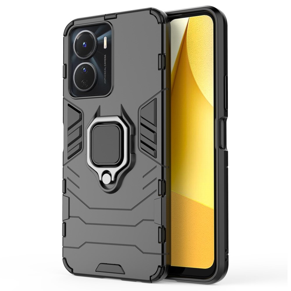 Odolný kryt "Impact X Ring" pro Vivo Y16 - černý
