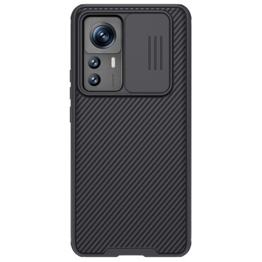 Prémiové pevné pouzdro Nillkin "CamShield Pro" pro Xiaomi 12T / 12T Pro - černé Prémiové pevné pouzdro Nillkin "CamShield Pro" pro Xiaomi 12T / 12T Pro - černé