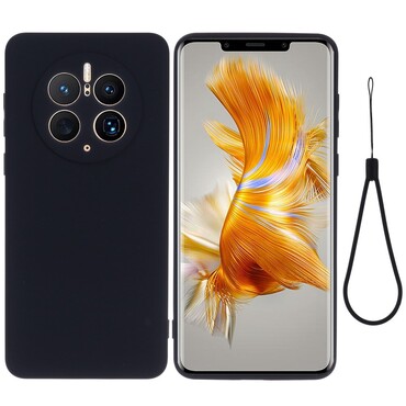 Silikonový kryt pro Huawei Mate 50 Pro - černý