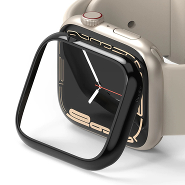 Ochranné pouzdro pro Apple Watch 7/8 41mm Ringke "Bezel Styling" - černé Ochranné pouzdro pro Apple Watch 7/8 41mm Ringke "Bezel Styling" - černé
