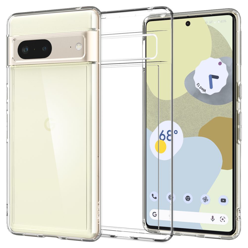 Pouzdro Spigen "Ultra Hybrid" pro Google Pixel 7 - křišťálově čisté