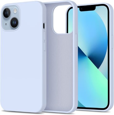 Silikonový obal „Opticase Pastel“ by Optishield© pro iPhone 14 - light blue Silikonový obal „Opticase Pastel“ by Optishield© pro iPhone 14 - light blue