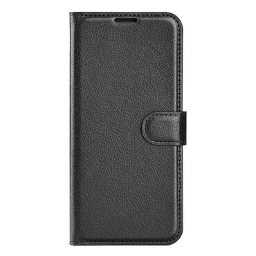 Pouzdro "Litchi" pro Motorola Moto G22 - černé Pouzdro "Litchi" pro Motorola Moto G22 - černé