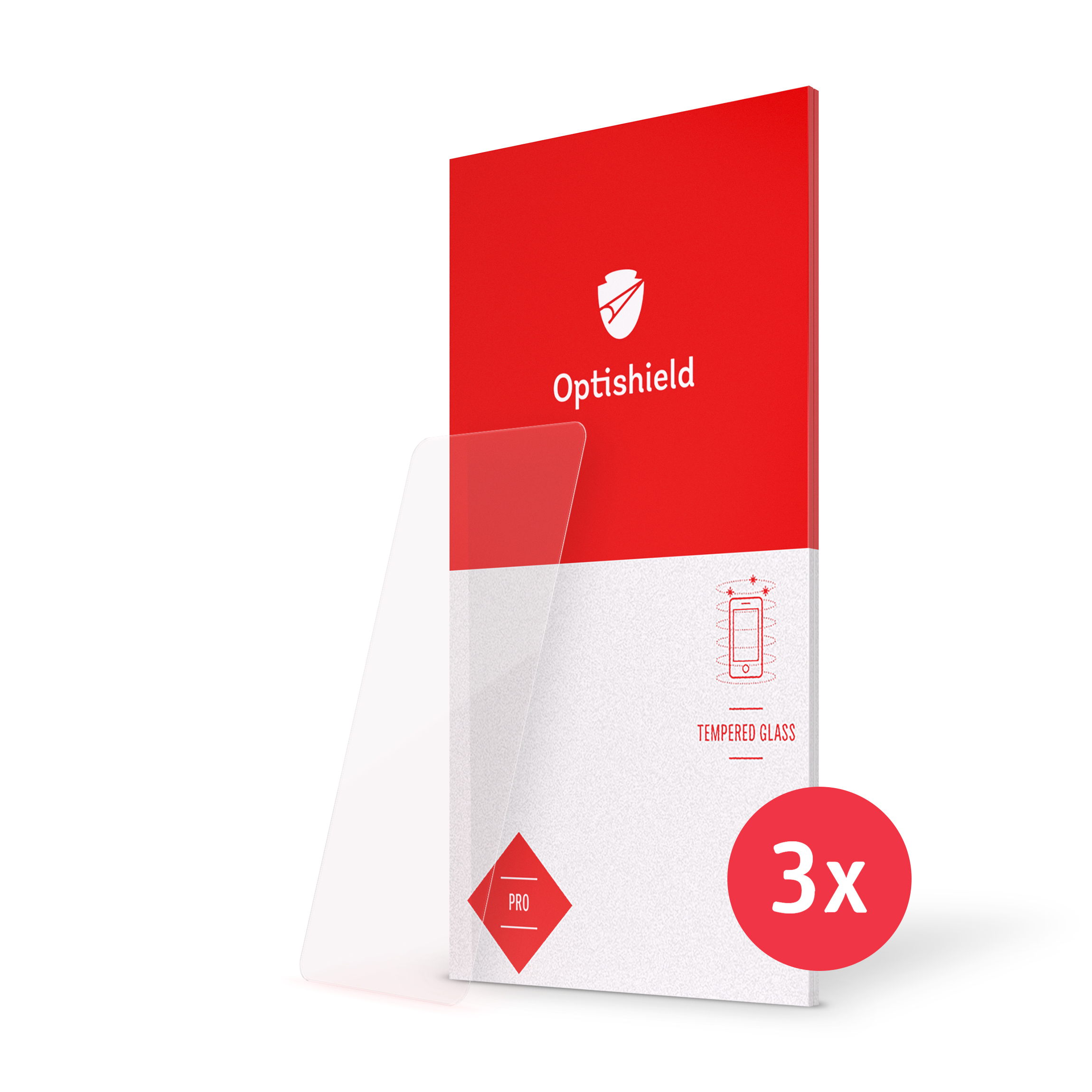 3-Pack prémiových ochranných skel Optishield Pro pro Realme GT Neo 3